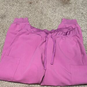 Mandala Pink Jogger Scrub Pants